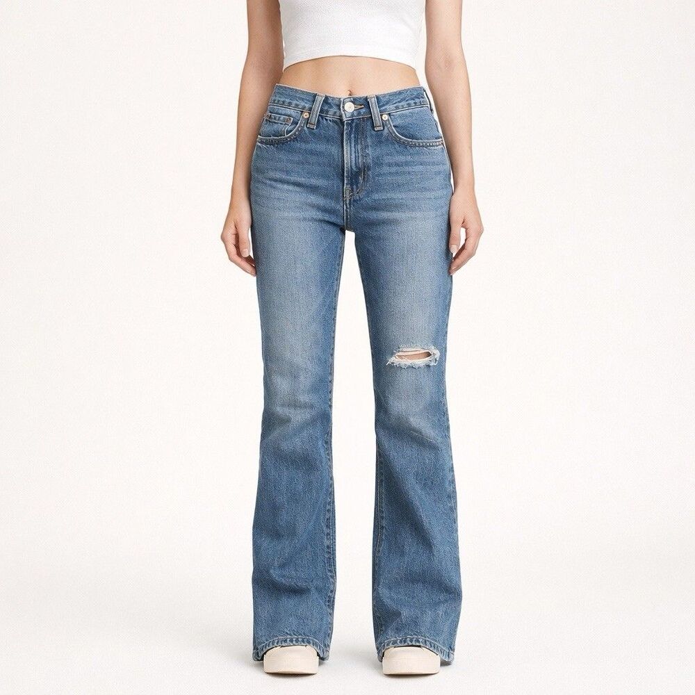 Levis Noughties Bootcut Jeans Womens 30x30 Low Rise Flap Pocket NWT Y2K Denim